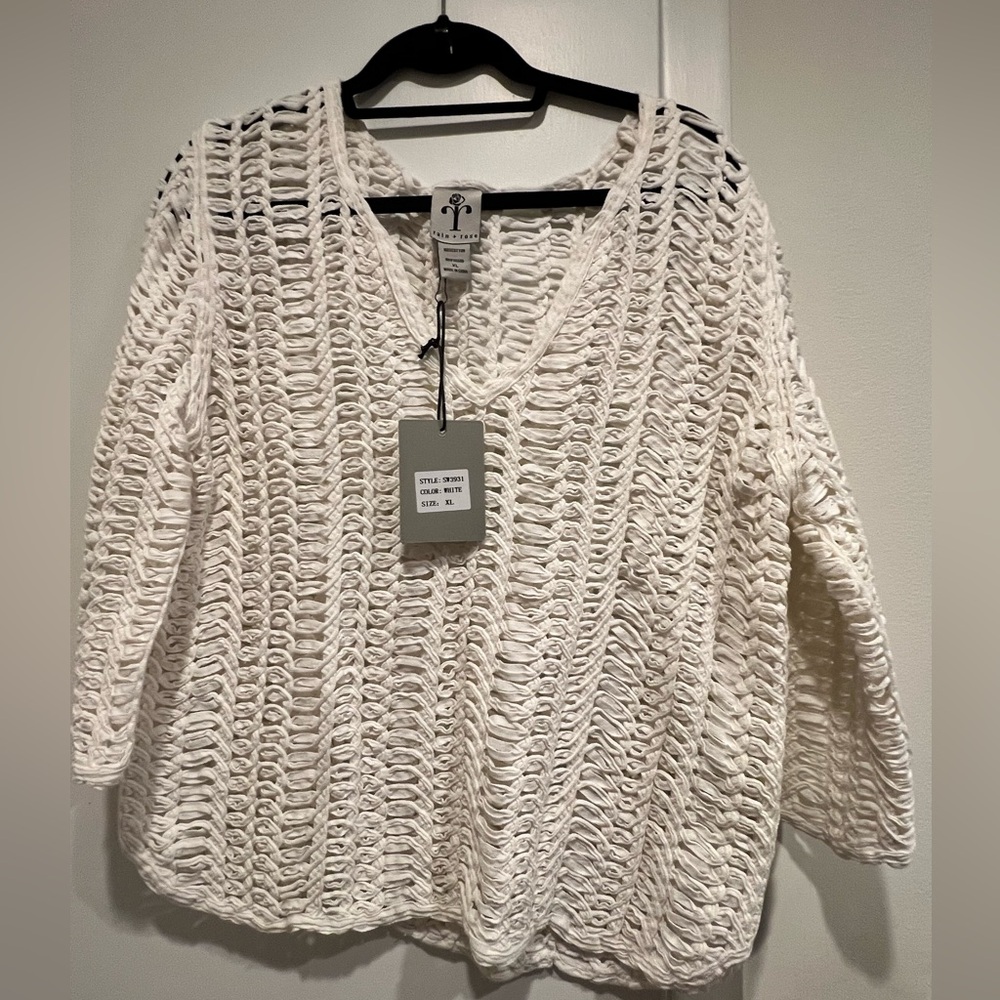 Rain and Rose Sweater